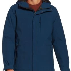 Alpine Design Men's Laurel Mountain Down Parka For Men Blue Blaze Heather
