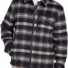Alpine Design Men's Prospect Lake Shirt Jacket For Men Plaid Ombre Pure Black -Alpin Design Store unnamed file 15