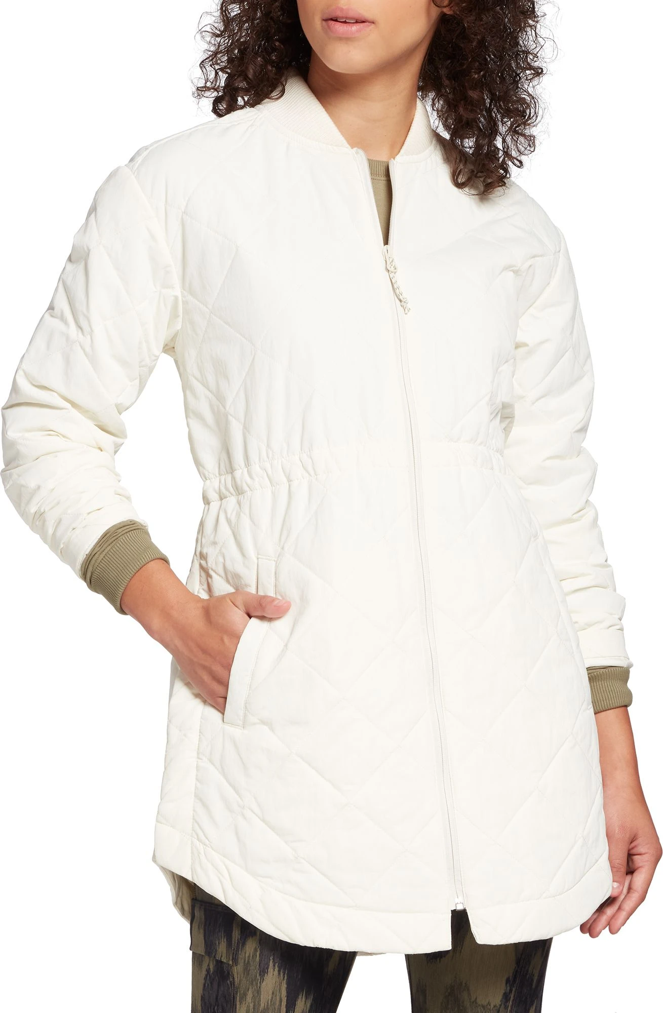 Alpine Design Women's Bright Vista Quilted Parka For Women Light Olive 3 Alpine Design Women's Bright Vista Quilted Parka For Women Light Olive