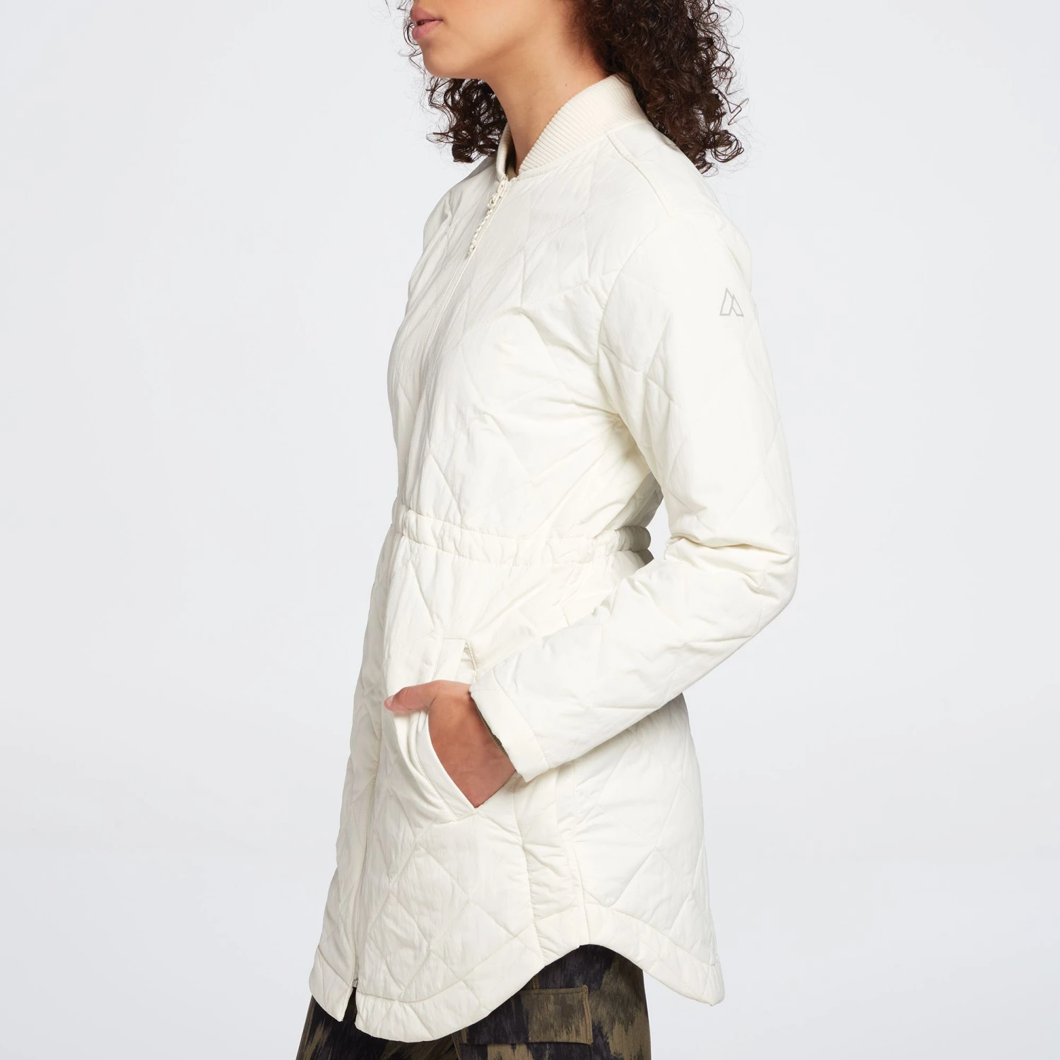 Alpine Design Women's Bright Vista Quilted Parka For Women Light Olive 6 Alpine Design Women's Bright Vista Quilted Parka For Women Light Olive - Image 4