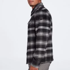 Alpine Design Men's Prospect Lake Shirt Jacket For Men Plaid Ombre Pure Black 10 Alpine Design Men's Prospect Lake Shirt Jacket For Men Plaid Ombre Pure Black -Alpin Design Store unnamed file 18