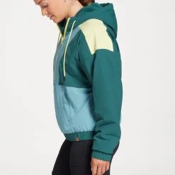 Alpine Design Women's Down Home Reversible Sherpa Jacket For Women Conifer/citron Crush -Alpin Design Store unnamed file 199