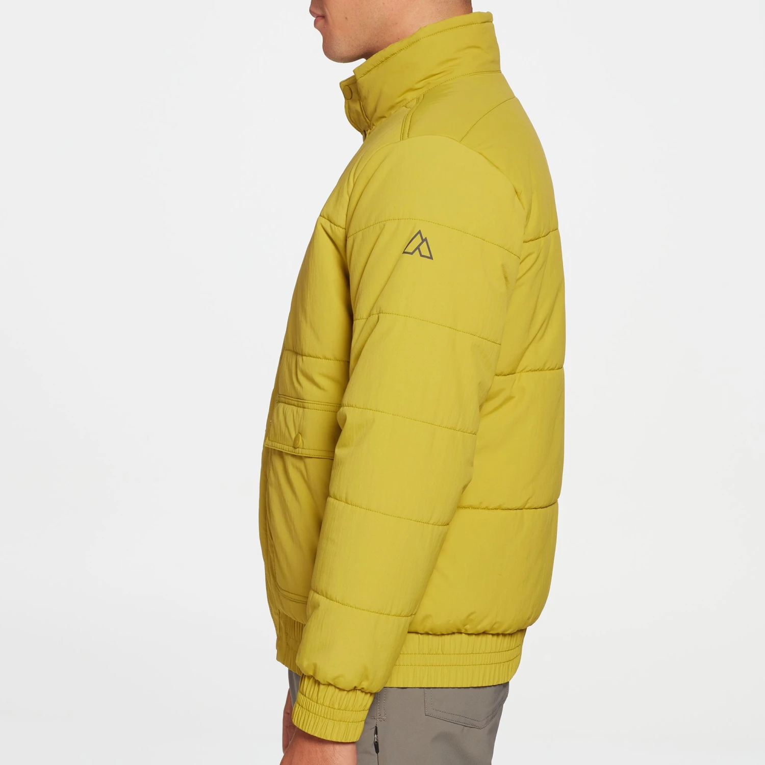 Alpine Design Men's Fresh Puffer Synthetic Insulation Jacket For Men Pure Black 6 Alpine Design Men's Fresh Puffer Synthetic Insulation Jacket For Men Pure Black - Image 4