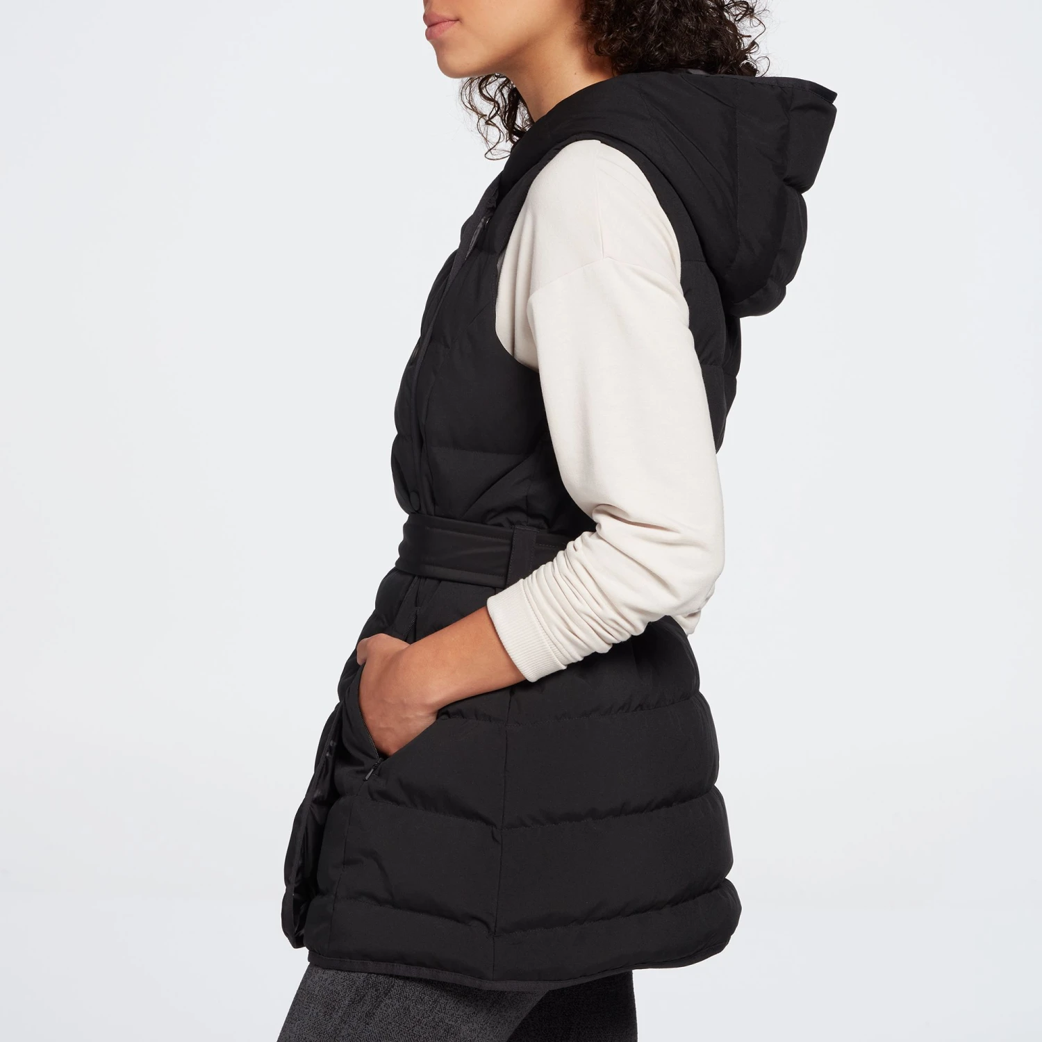 Alpine Design Women's Brea Down Vest For Women Toasted Coconut Heather 5 Alpine Design Women's Brea Down Vest For Women Toasted Coconut Heather - Image 4