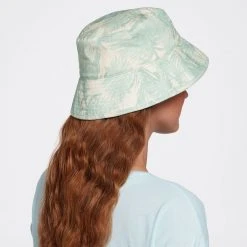 Alpine Design Women's Bucket Hat For Women Mint Palm Print -Alpin Design Store unnamed file 263