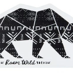 Alpine Design Aztec Bear Sticker For Unisex