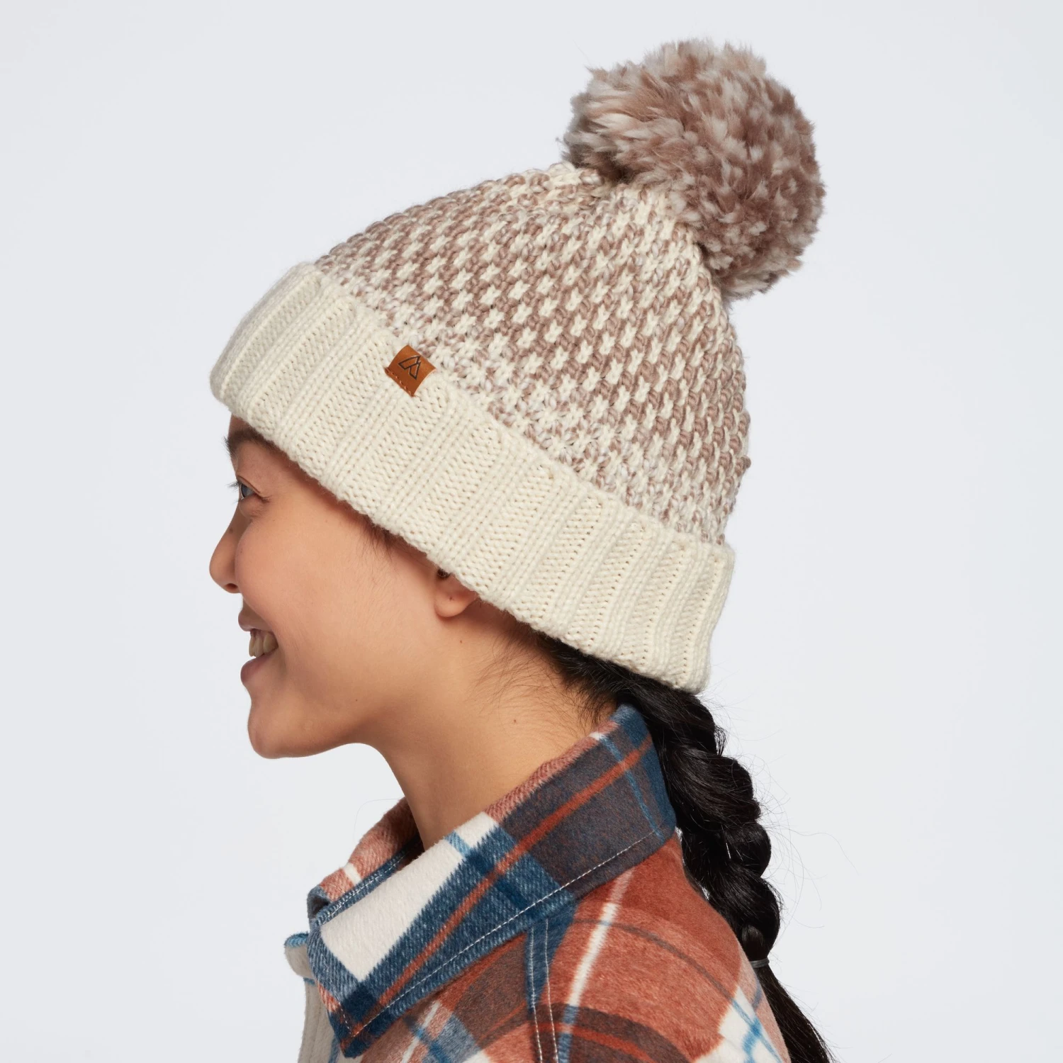 Alpine Design Women's Space Dye Beanie For Women Stone Grey 5 Alpine Design Women's Space Dye Beanie For Women Stone Grey - Image 3