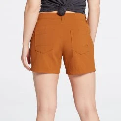 Alpine Design Women's Latitude Tech Shorts For Women Pecan -Alpin Design Store unnamed file 397