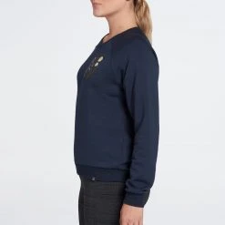 Alpine Design Women's Embroidered Raglan-Sleeve Sweatshirt For Women Moonbeam -Alpin Design Store unnamed file 41