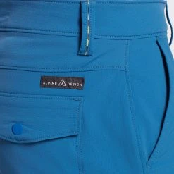 Alpine Design Men's Canyon Cargo Shorts For Men Pure Black -Alpin Design Store unnamed file 458