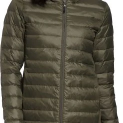 Alpine Design Women's Midweight Down Jacket For Women Pure Black