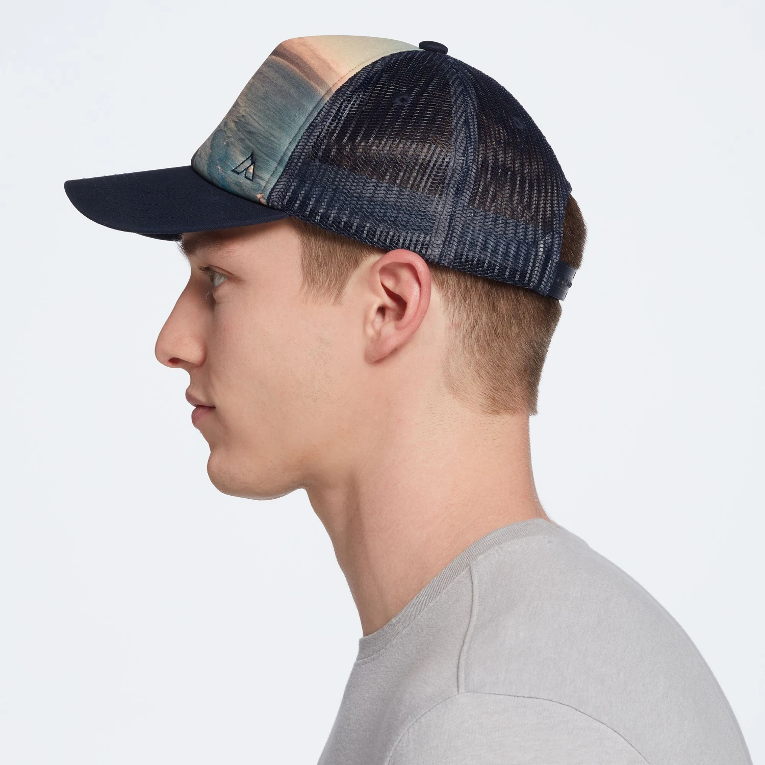 Alpine Design Men's Photo Real Trucker Hat For Men Navy 5 Alpine Design Men's Photo Real Trucker Hat For Men Navy - Image 3