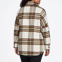 Alpine Design Women's Hidden Highland Shirt Jacket For Women Glenna Egret -Alpin Design Store unnamed file 63