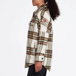 Alpine Design Women's Hidden Highland Shirt Jacket For Women Glenna Egret -Alpin Design Store unnamed file 64