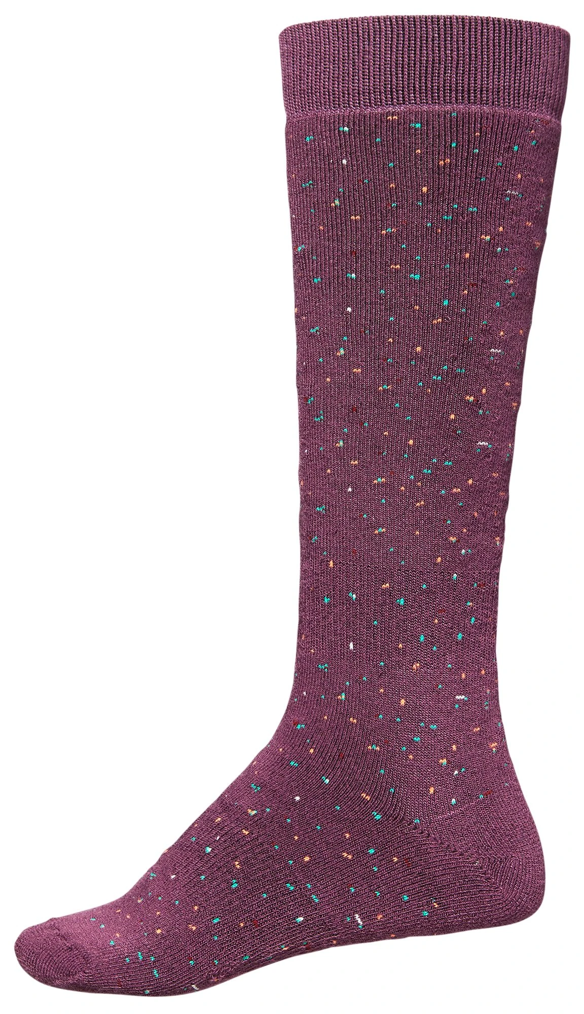 Alpine Design Women's Snow Sport Socks - 2 Pack For Women Berry 4 Alpine Design Women's Snow Sport Socks - 2 Pack For Women Berry - Image 2