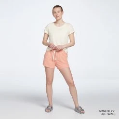 Alpine Design Women's Garment Dye Short Sleeve Graphic T-Shirt For Women Unbleached -Alpin Design Store unnamed file 685