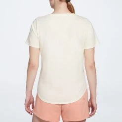 Alpine Design Women's Garment Dye Short Sleeve Graphic T-Shirt For Women Unbleached -Alpin Design Store unnamed file 686