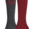 Alpine Design Women's Snow Sport Socks – 2 Pack For Women Navy -Alpin Design Store unnamed file 706