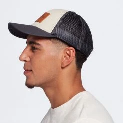 Alpine Design Men's Colorblock Patch Trucker Hat For Men Mocha -Alpin Design Store unnamed file 718