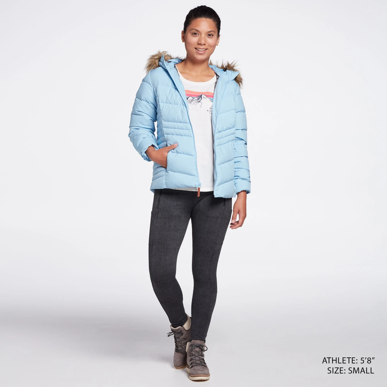 Alpine Design Women's Laurel Ridge Down Jacket For Women Pure Black 4 Alpine Design Women's Laurel Ridge Down Jacket For Women Pure Black - Image 2