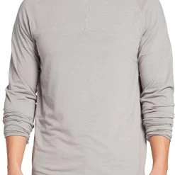 Alpine Design Men's 360 Degree 1/4 Zip Pullover For Men Winetasting Heather