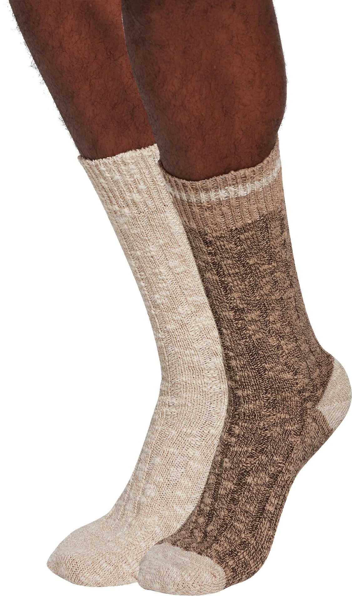 Alpine Design Men's Cotton Ragg Socks – 2 Pack For Men Oatmeal 3 Alpine Design Men's Cotton Ragg Socks – 2 Pack For Men Oatmeal