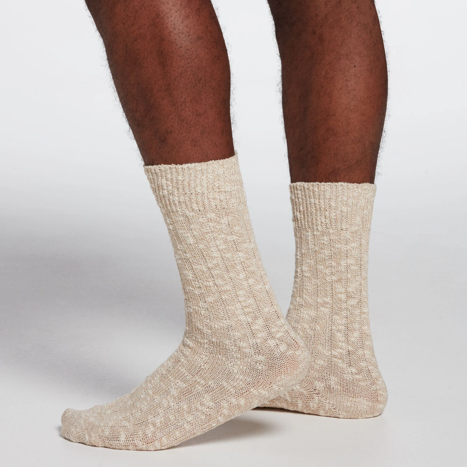 Alpine Design Men's Cotton Ragg Socks – 2 Pack For Men Oatmeal 8 Alpine Design Men's Cotton Ragg Socks – 2 Pack For Men Oatmeal - Image 6