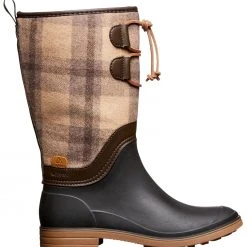 Alpine Design X Kamik Women's Plaid Hazel Winter Boots For Women Tan