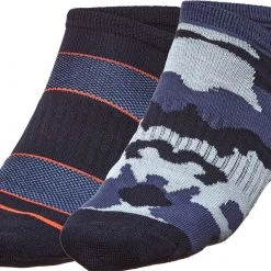 Alpine Design Men's Explorer Low Cut Tab Socks &ndash; 2 Pack For Men Blue