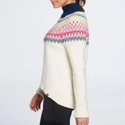 Alpine Design Women's Dawn Calm Fair Isle Mock Neck Sweater For Women Fairisle Conifer/unbleach 9 Alpine Design Women's Dawn Calm Fair Isle Mock Neck Sweater For Women Fairisle Conifer/unbleach -Alpin Design Store unnamed file 854